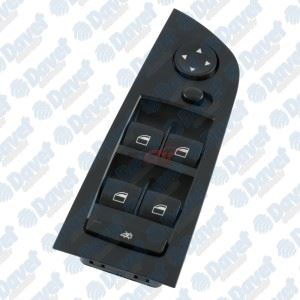 MCAR AN-3514E Cam Acma Kumanda Dugmesi Sol Dortlu Siyah Cerceveli Katlanmaz E90 - E91  ####